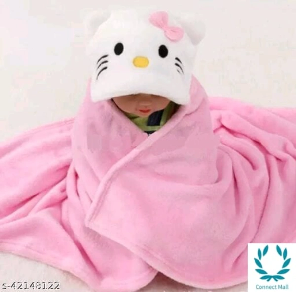 New Born Baby Combo Pack Hooded Wearale Wrapper And Baby Bath towel - LXHXB:(78 X2X82) CM, Multipack of:2